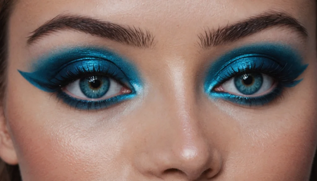 fard a paupiere bleu