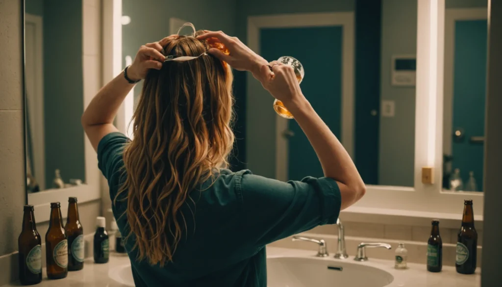 biere pour les cheveux