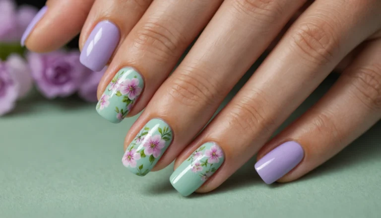 idee vernis semi permanent printemps